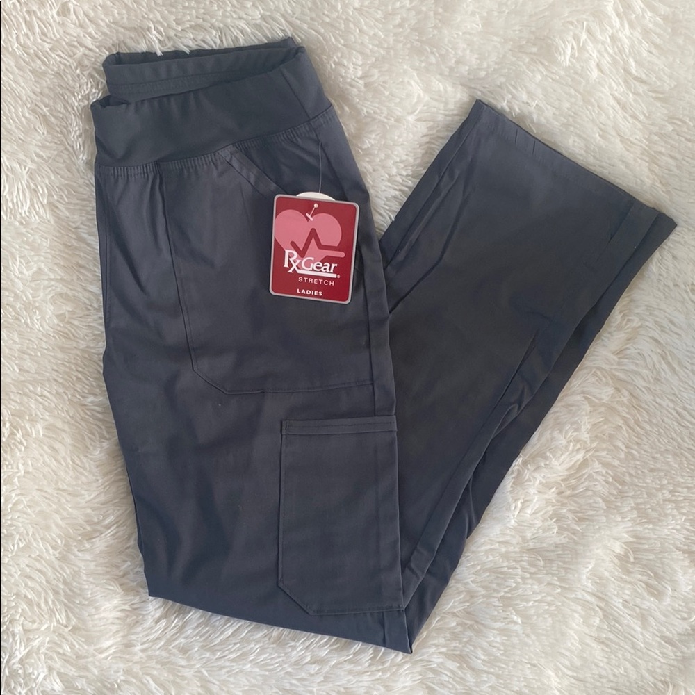 RX Gear Grey Scrub Pants